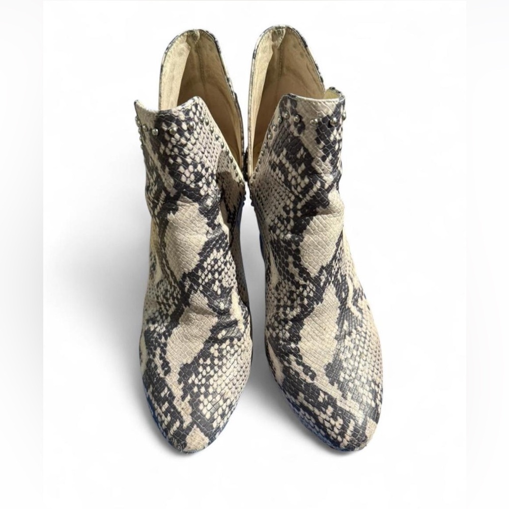 Steve Madden Snake Skin Booties